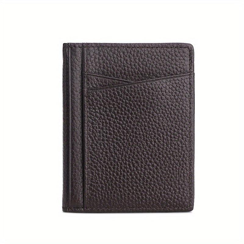 Slim Front Pocket Wallet PU Leather ID Holder Card Case Organizer