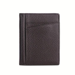 Slim Front Pocket Wallet PU Leather ID Holder Card Case Organizer