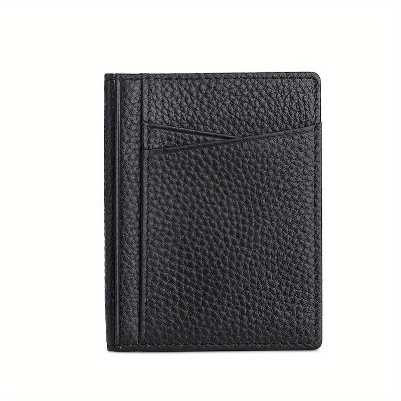 Slim Front Pocket Wallet PU Leather ID Holder Card Case Organizer
