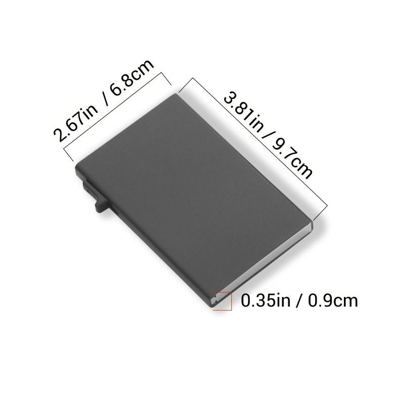 RFID Blocking Pop Up Card Holder Wallet