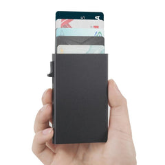 RFID Blocking Pop Up Card Holder Wallet
