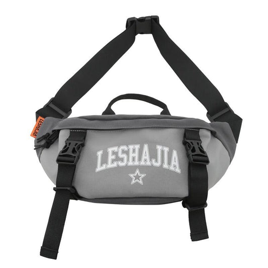 Casual Large Letter Print Crossbody Bag