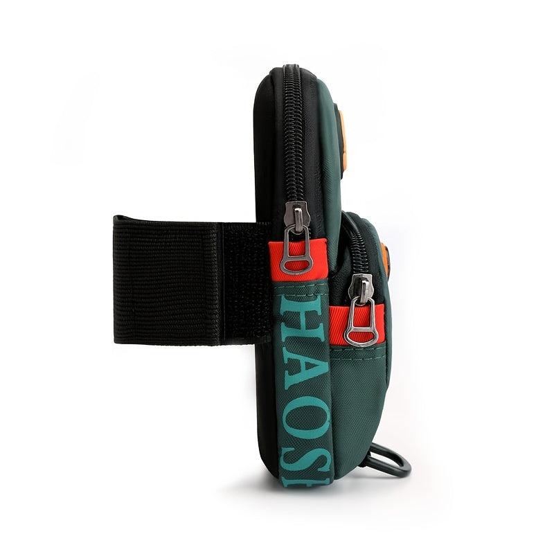 Outdoor Arm Bag Sports Running Phone Pouch Coin Purse with Earphone Hole