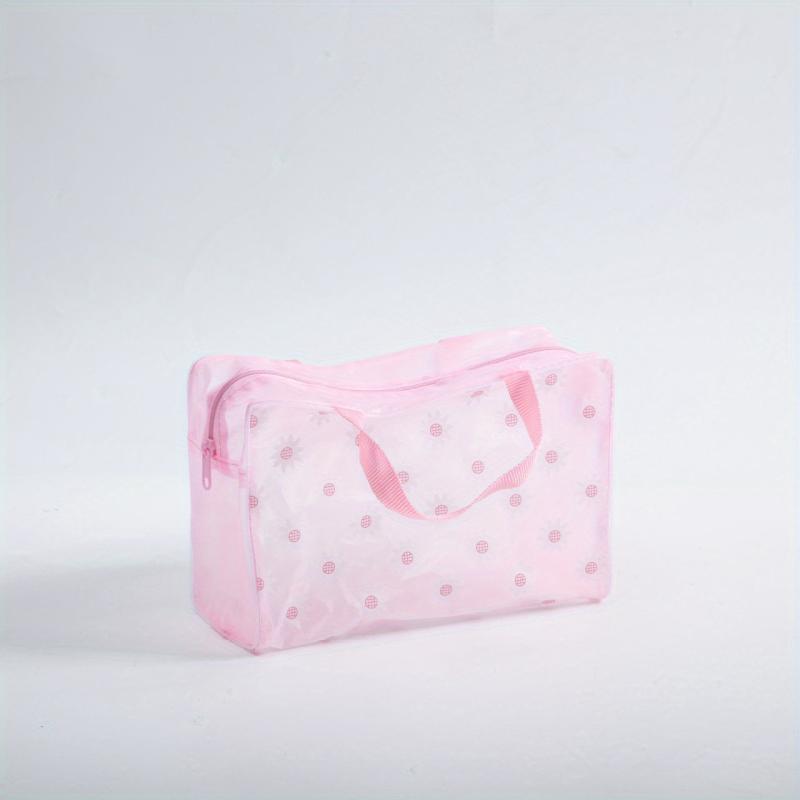 Waterproof Transparent Toiletry Bag Travel Cosmetic Portable PVC Bag