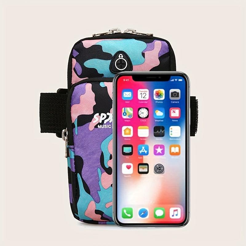 Waterproof Sports Arm Bag for Mobile Phone with Earphone Hole
