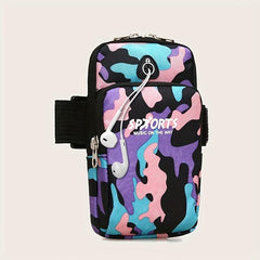 Waterproof Sports Arm Bag for Mobile Phone with Earphone Hole