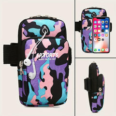 Waterproof Sports Arm Bag for Mobile Phone with Earphone Hole