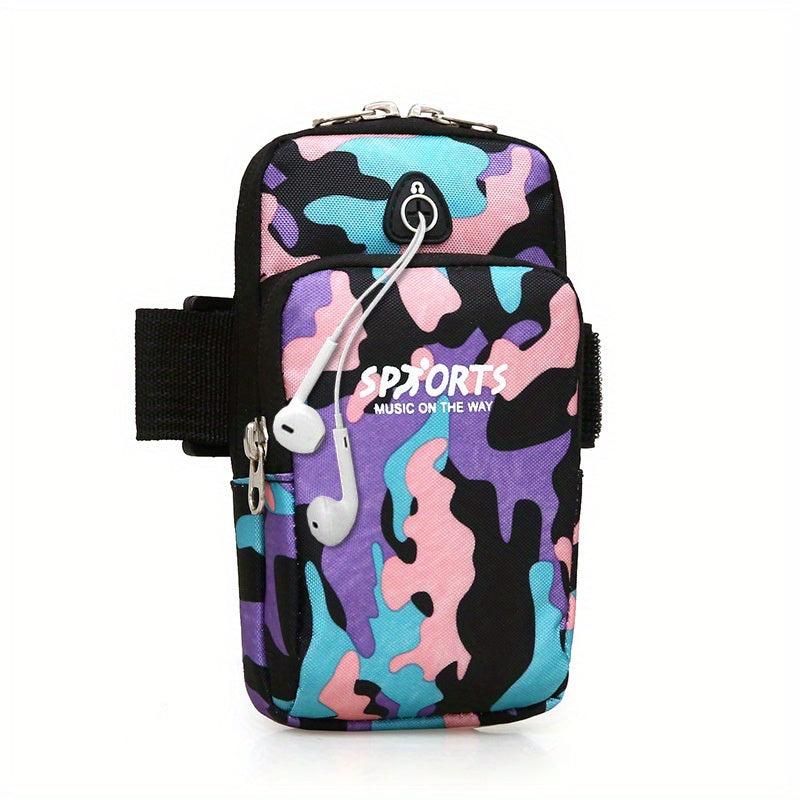 Waterproof Sports Arm Bag for Mobile Phone with Earphone Hole