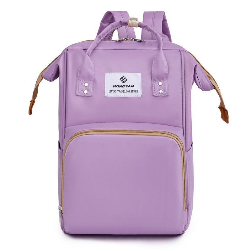 Large Capacity Waterproof Diaper Bag Backpack Organizer for Mom Dad