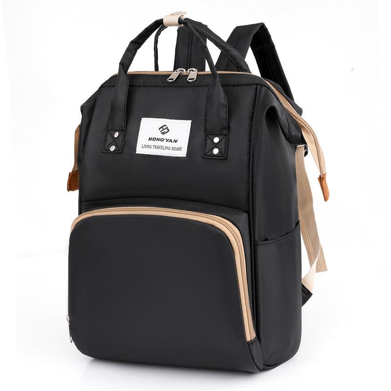 Large Capacity Waterproof Diaper Bag Backpack Organizer for Mom Dad