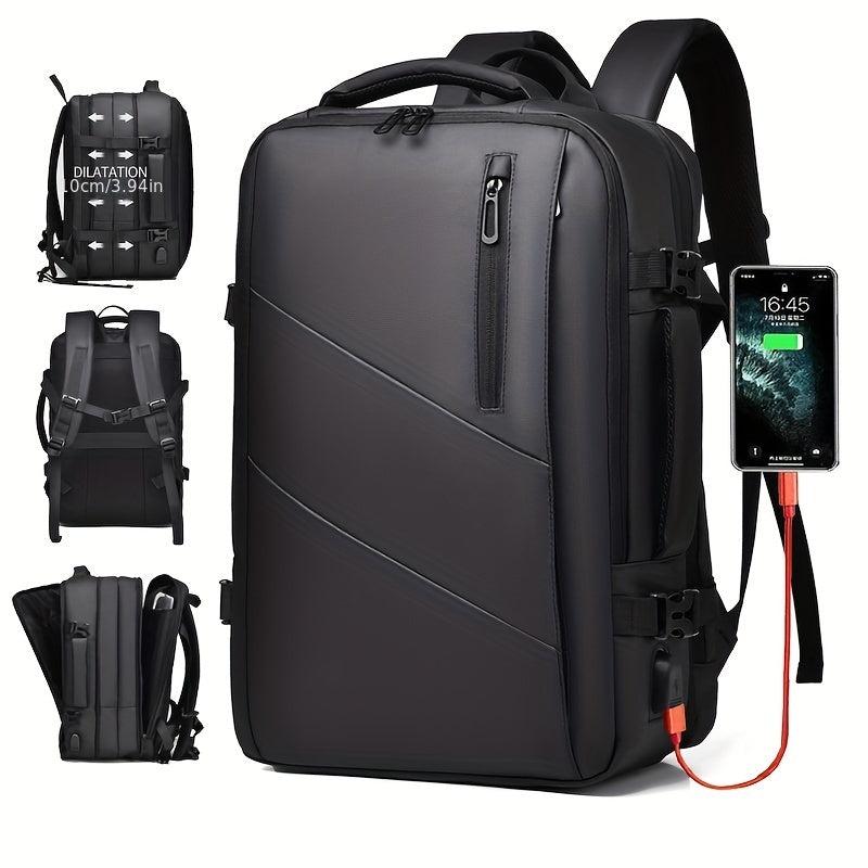 Large Capacity Travel Backpack Expandable Functional Bag