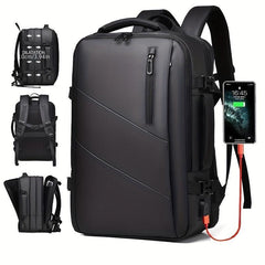 Large Capacity Travel Backpack Expandable Functional Bag
