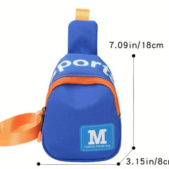 Nylon Chest Bag For Boys Girls Mini Lightweight Sling Bag