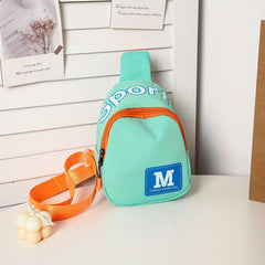 Nylon Chest Bag For Boys Girls Mini Lightweight Sling Bag