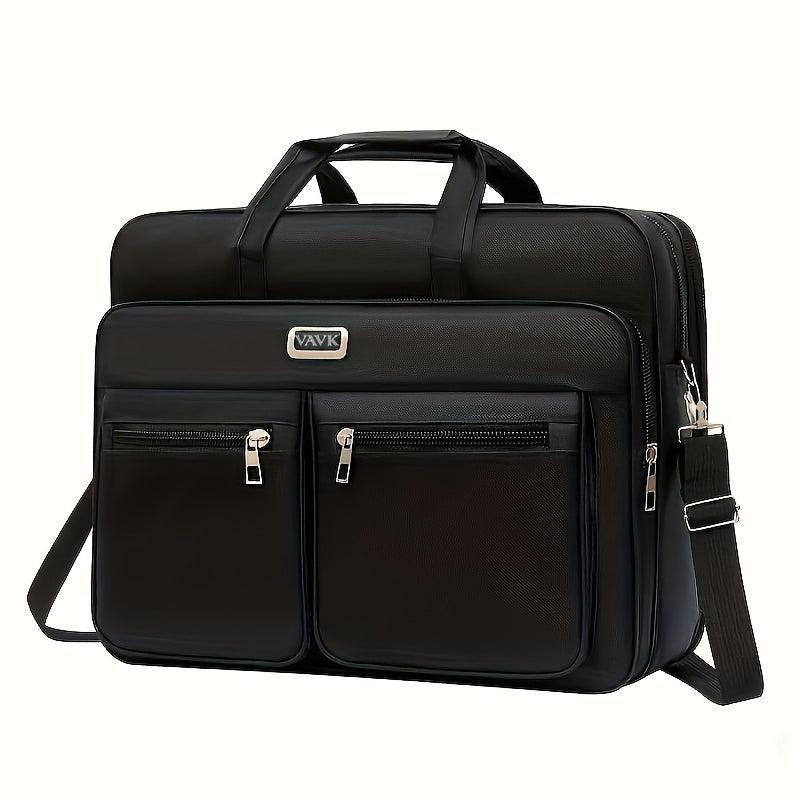 Laptop Briefcase Business Shoulder Bag Water Repellent Messenger Bag