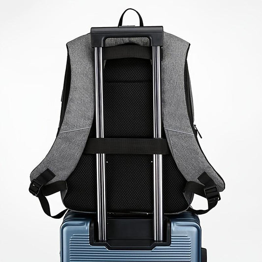 Men's Anti-theft Laptop Backpack Large Capacity USB Charging Business Bag