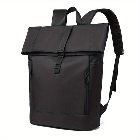 Men's Large Capacity Roll Cover Backpack