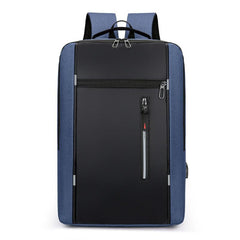 USB Charging Business Backpack Laptop Bag Student School Daily Use