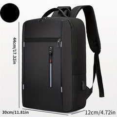 USB Charging Business Backpack Laptop Bag Student School Daily Use