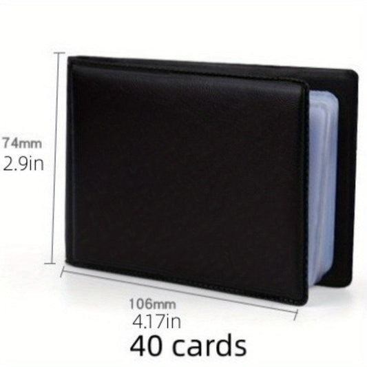 Men's Thin Card Holder with Calculator Slots