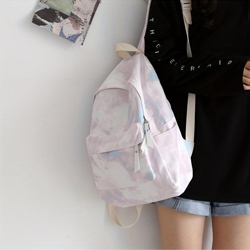 Tie Dye School Travel Backpack Casual Lightweight Bag