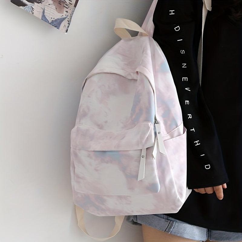 Tie Dye School Travel Backpack Casual Lightweight Bag