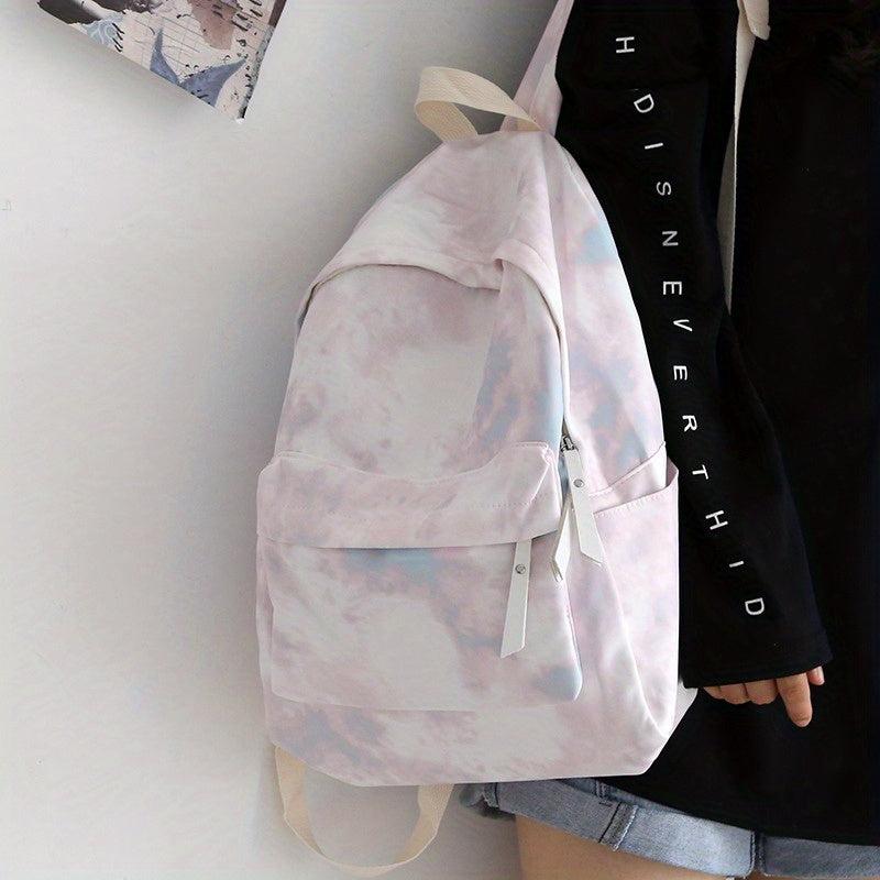 Tie Dye School Travel Backpack Casual Lightweight Bag