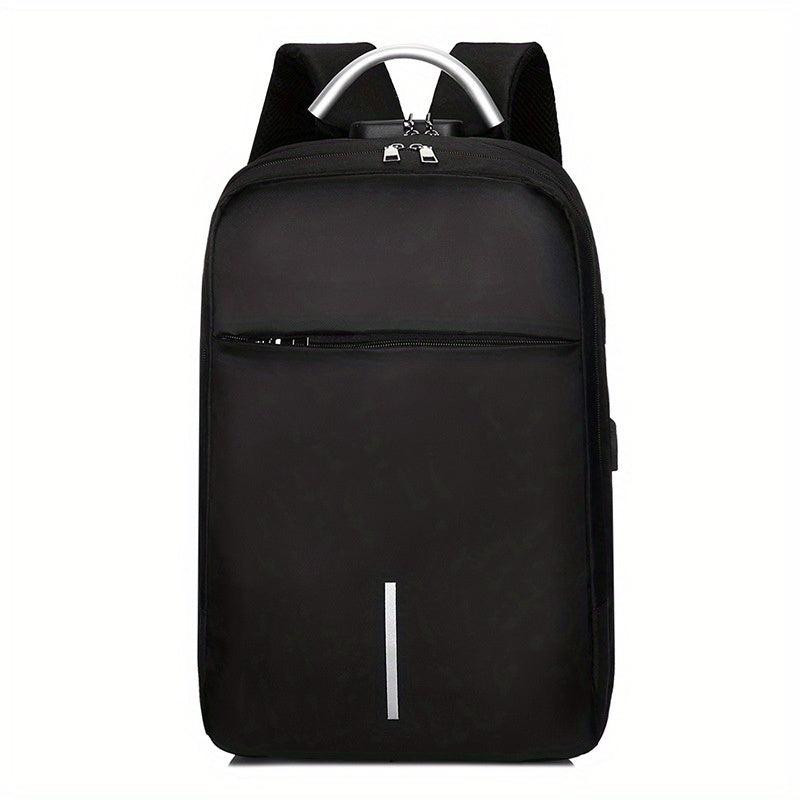 Combination Lock Computer Backpack Business Waterproof Large Capacity Schoolbag