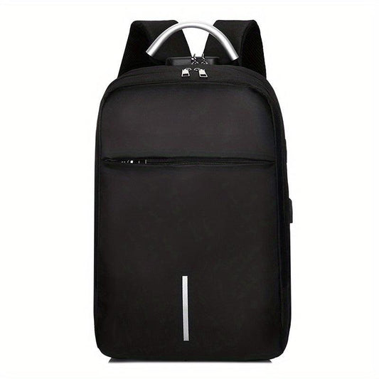 Combination Lock Computer Backpack Business Waterproof Large Capacity Schoolbag