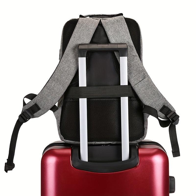 Combination Lock Computer Backpack Business Waterproof Large Capacity Schoolbag