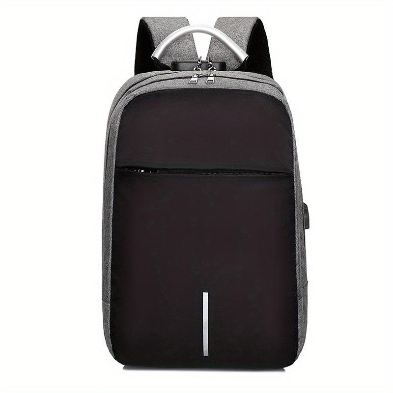 Combination Lock Computer Backpack Business Waterproof Large Capacity Schoolbag