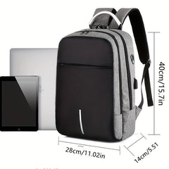 Combination Lock Computer Backpack Business Waterproof Large Capacity Schoolbag