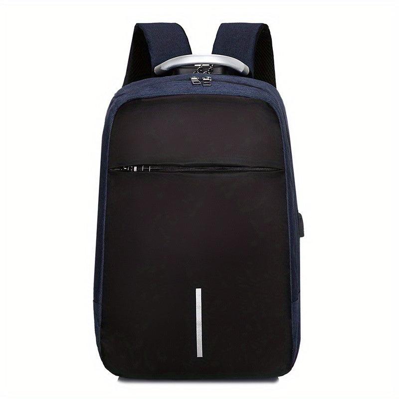 Combination Lock Computer Backpack Business Waterproof Large Capacity Schoolbag
