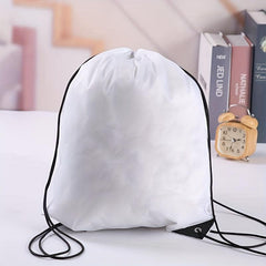 Colorful Polyester Drawstring Bag Casual Sports Nylon Drawstring Bag