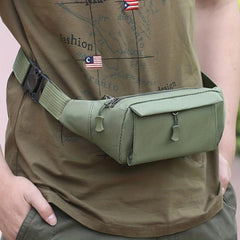 Canvas Chest Bag Waist Pack for Traveling Sport Camping