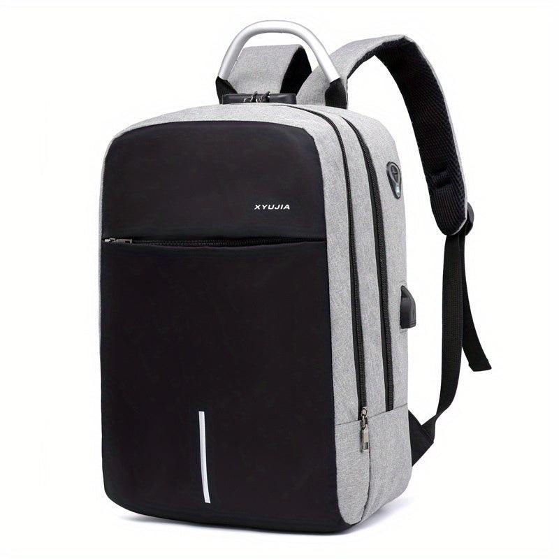 Men's Password Lock Anti theft Business Computer Backpack