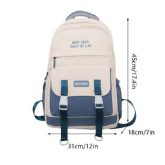 Large Capacity Travel Backpack Laptop Bag for School College Student