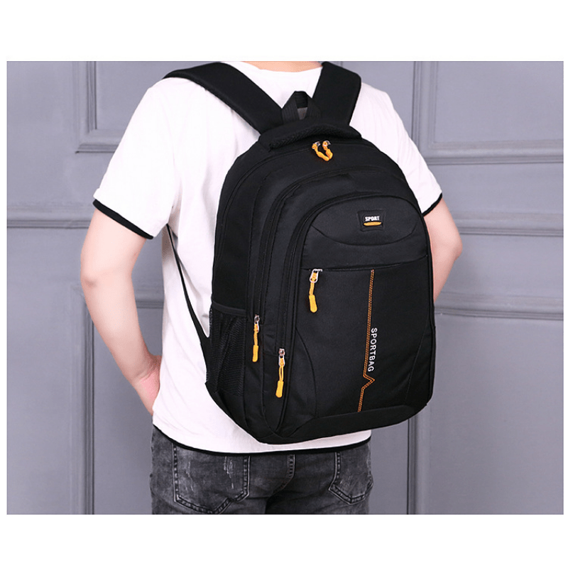 Solid Backpack School Season Gift Large Capacity Couple Backpack