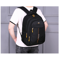 Solid Backpack School Season Gift Large Capacity Couple Backpack