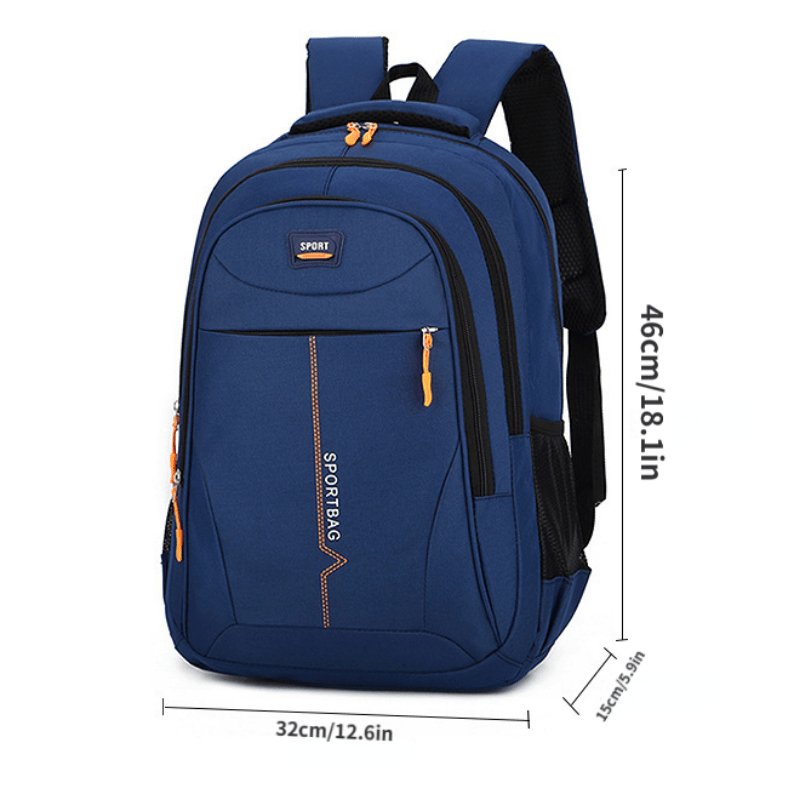 Solid Backpack School Season Gift Large Capacity Couple Backpack
