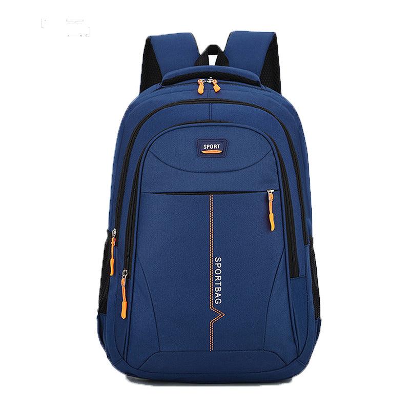 Solid Backpack School Season Gift Large Capacity Couple Backpack