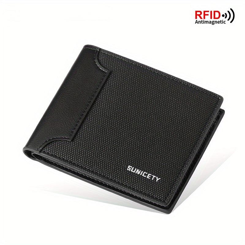Men's RFID Blocking Wallet with Card Slots
