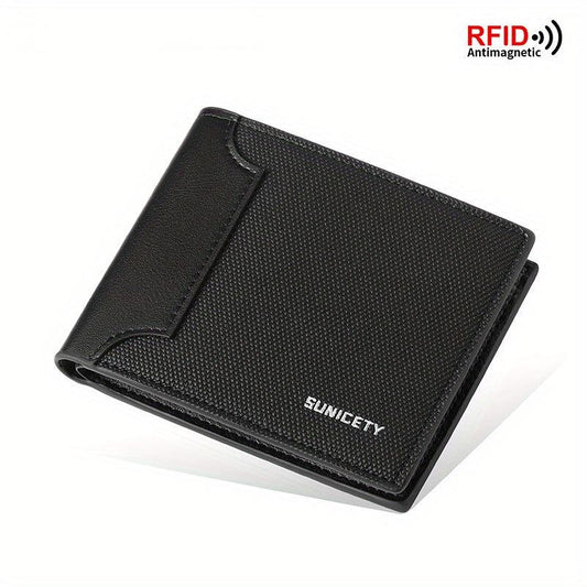 Men's RFID Blocking Wallet with Card Slots