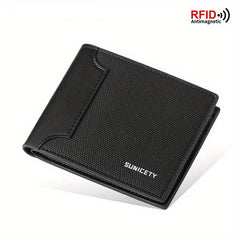 Men's RFID Blocking Wallet with Card Slots