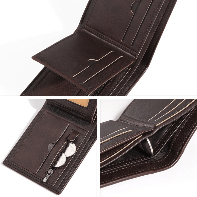 Men's RFID Blocking Wallet with Card Slots