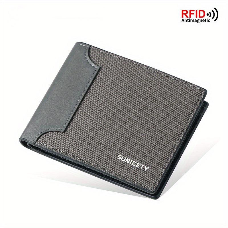 Men's RFID Blocking Wallet with Card Slots