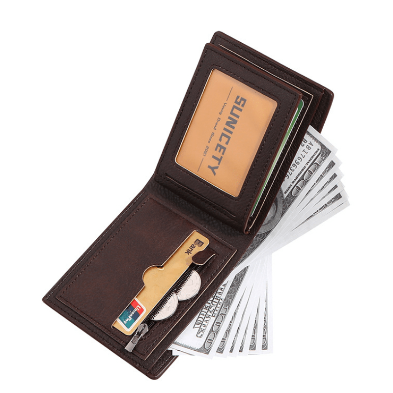 Men's RFID Blocking Wallet with Card Slots