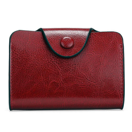 Men's Leather Card Wallet Money Pocket