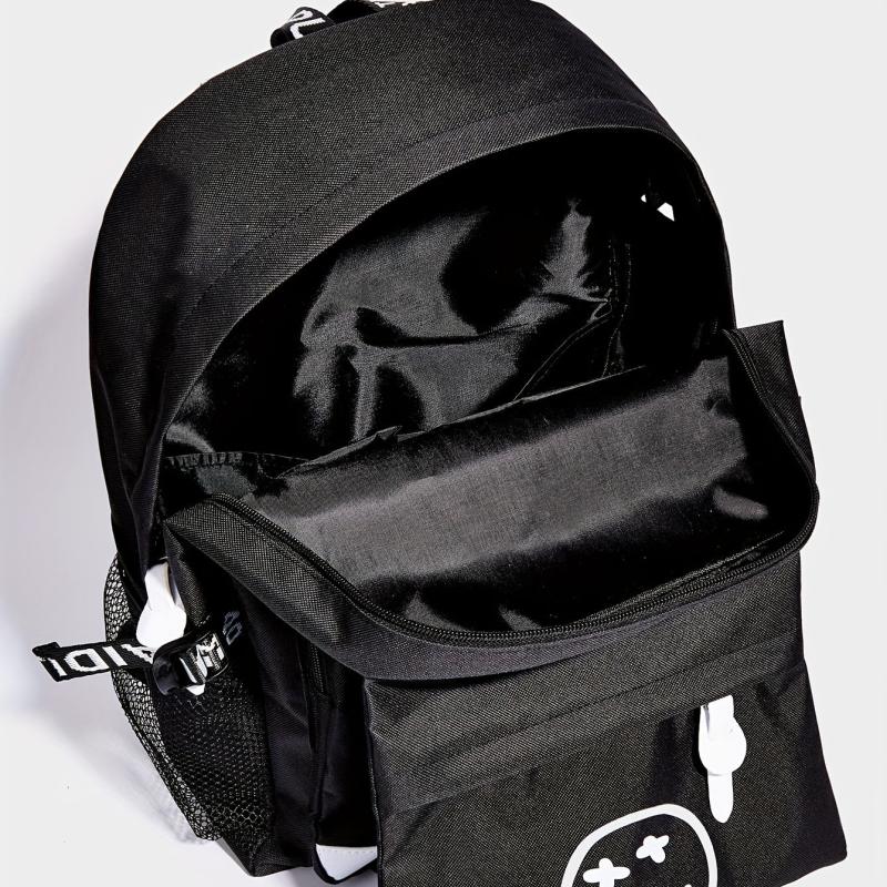 Men's Anime Luminous Backpack with USB Charging Port