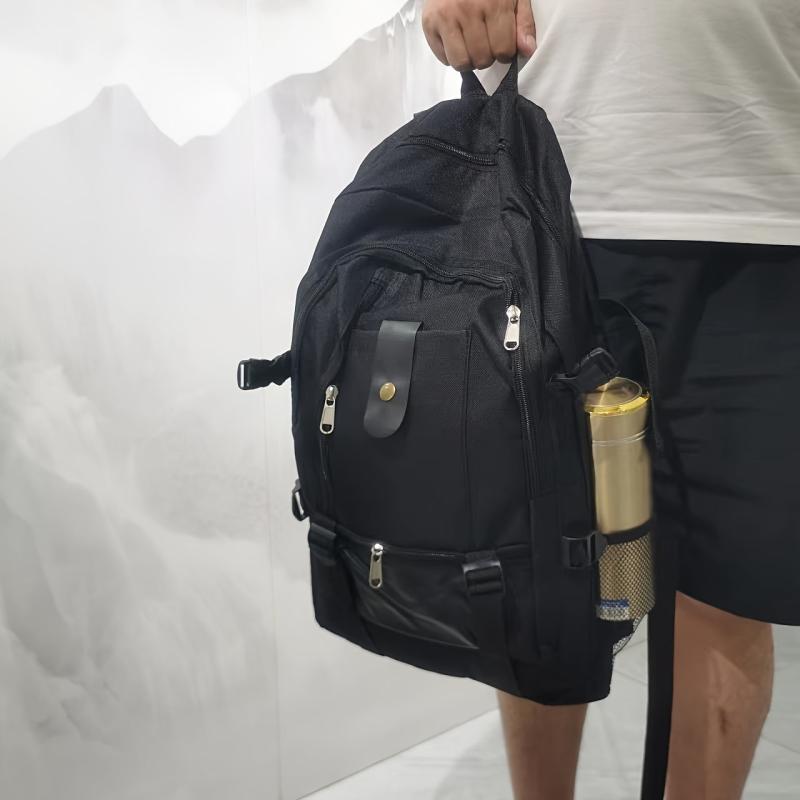 Men's Backpack Durable Large Capacity Travel Bag Computer Bag